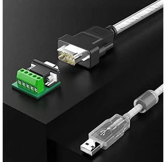 Main image of 1.5m USB to 485/422 Serial line rs485rs422 to USB Industrial Communication Converter USB to 485 Serial line Module bidirectional Transmission Shielded line Serial line