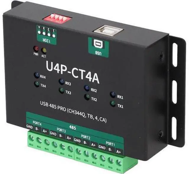 Main image of aqxreight USB to 4 Way for RS485 Converter Adapter Industrial Grade Isolated USB Serial Port Module for Chipset a Mature Solution S Serial Port ModuleIndustrial Grade