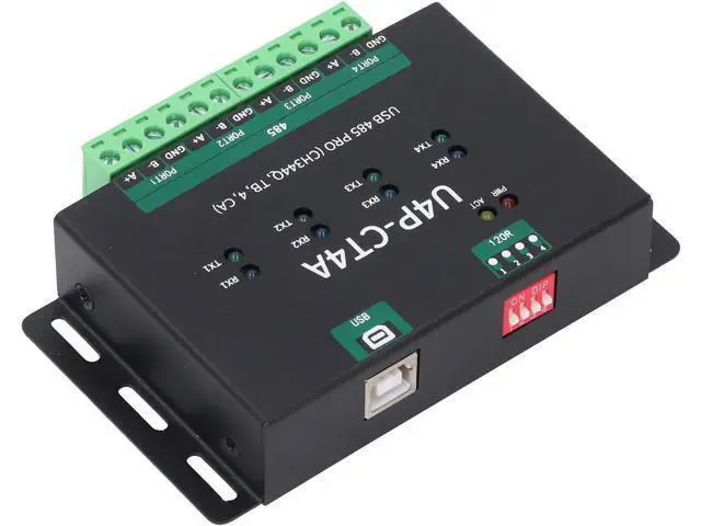 Alt view image 7 of 7 - aqxreight USB to 4 Way for RS485 Converter Adapter Industrial Grade Isolated USB Serial Port Module for Chipset a Mature Solution S Serial Port ModuleIndustrial Grade