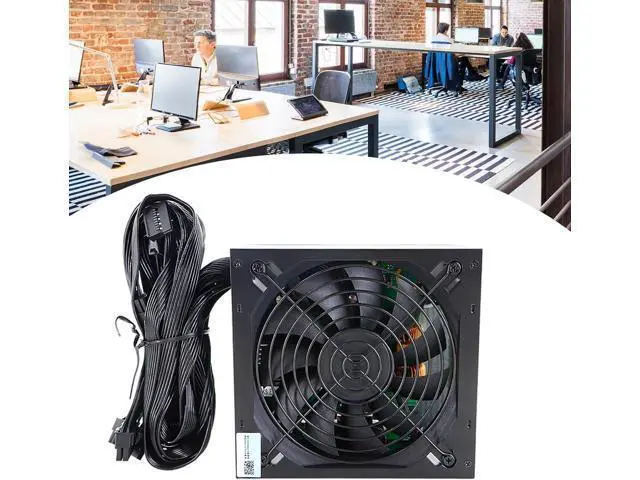 Alt view image 2 of 7 - Versatile ATX550W Power Supply Rate 550W Power Supply with Multiple Protections Wide Voltages for PC Builders Fan Supply