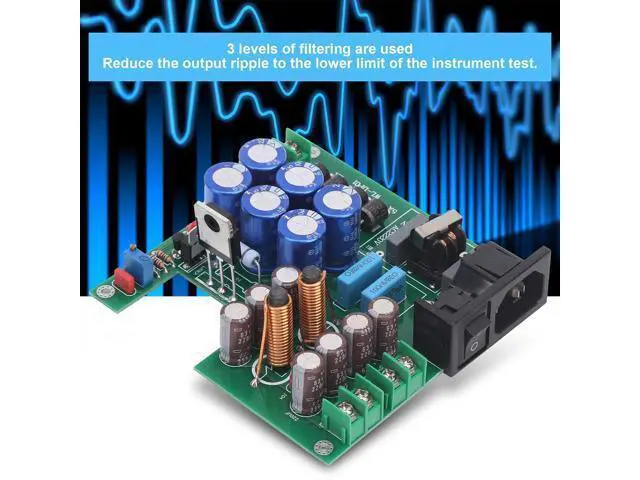Alt view image 6 of 7 - Power Supply,Linear Regulated Power Supply Module Board Electronic Component 50W DC12V 3.5A
