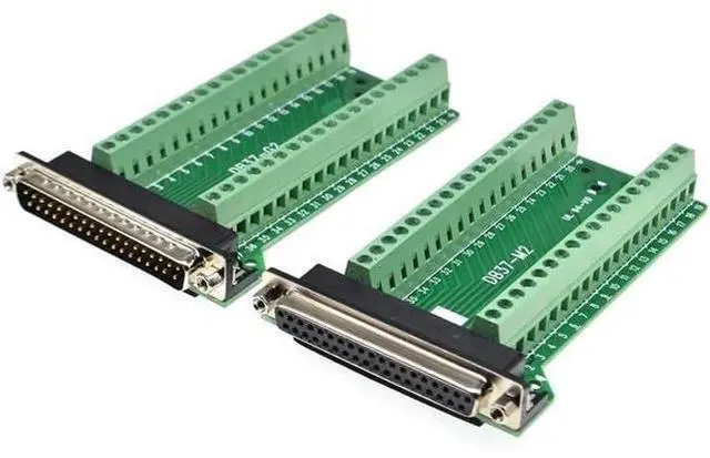 Main image of 1PCS DB37 37PIN 2 Row Male Female Connector to Terminal Adapter D-SUB Converter 37 pin Terminal Board Signal Module(1pcs db37 Male)