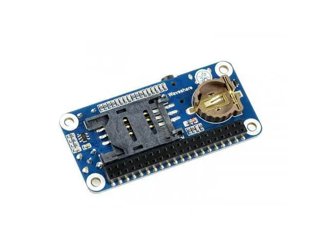 Alt view image 2 of 5 - Coolwell Raspberry Pi GSM HAT GSM/GPRS/GNSS/Bluetooth Module for Raspberry Pi 4B+ 4B 3B+ 3B 2B+ Zero W WH Based on SIM868 Supports SMS, Phone Call, Email, etc