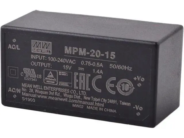 Alt view image 2 of 3 - MPM-20 5V/4A 12V/1.8A 15V/1.4A 24V/0.9A 20W Medical Encapsulated Switch Power Supply AC/DC Module Grade Power Supply(MPM-20-5 5V)