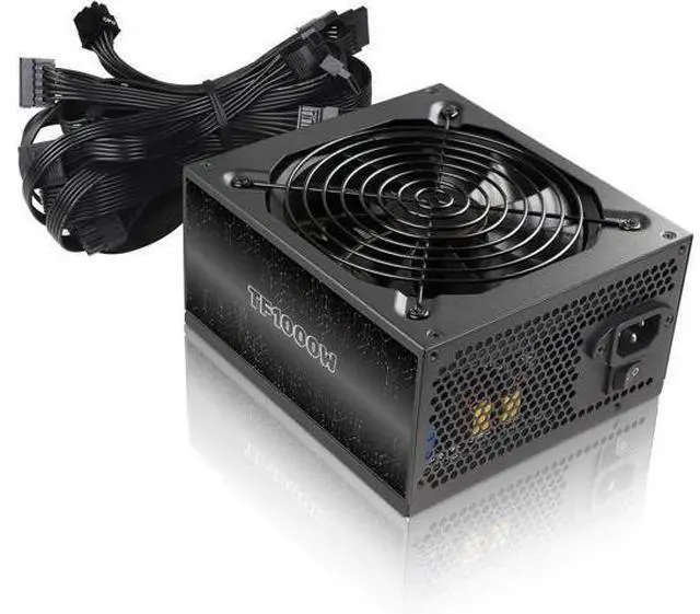 Main image of 1000W Power Supply 80 Plus Gold Full Voltage 110-230V Active PFC Gaming PSU Non Modular Design Standard ATX Computer Power Supplies with 140MM Ultra Quiet Cooling Fan for Desktop PC Server