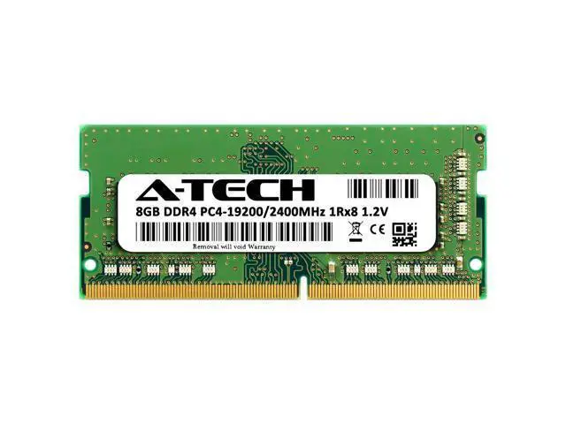 Alt view image 2 of 5 - A-Tech 8GB RAM Replacement for Hynix HMA81GS6AFR8N-UH ^^ DDR4 2400MHz PC4-19200 1Rx8 1.2V SODIMM 260-Pin Memory Module