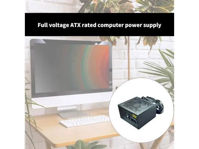 Alt view image 2 of 7 - 550W/650W/750W Quiet Fan PC Power Supply 8Pin for Gaming Mining Computer Accessories Metal Case Gaming Power Supply