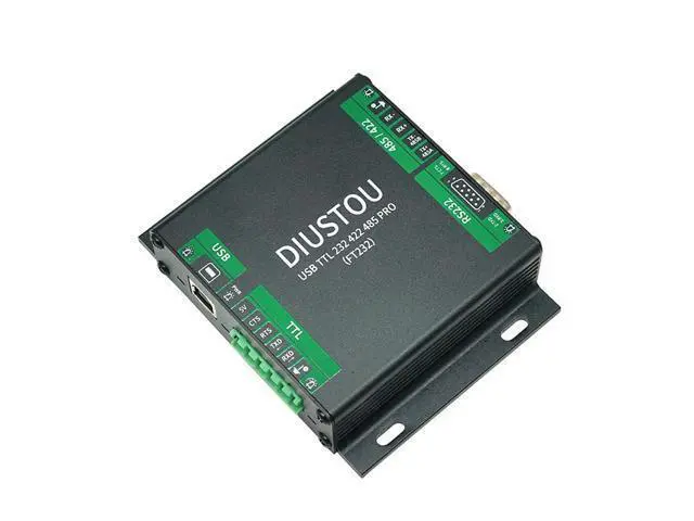 Alt view image 4 of 5 - diustou USB to Multi-Serial Port Module - TTL/RS232/RS422/RS485, Extended Interface, in-Module Serial Signal Conversion, Industrial Grade Isolated Metal Shell Adapter