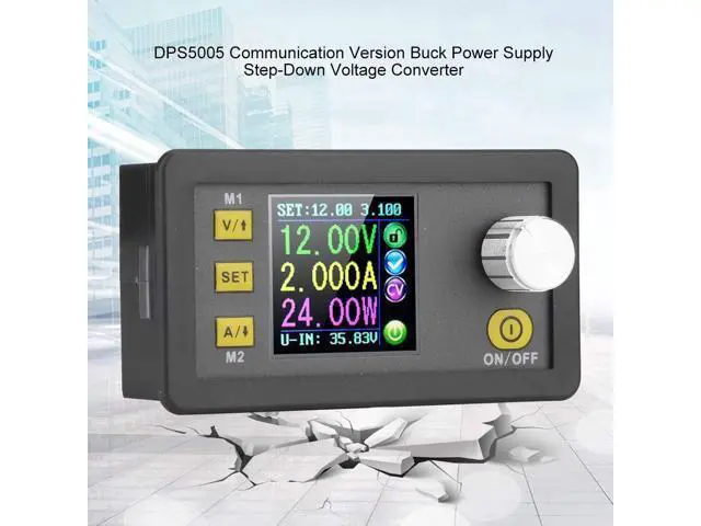 Alt view image 4 of 5 - Communication Version Numerical Control Voltage Power Supply Adjustable Volt Transformer Step Down Voltage Converter Power Regulator Panel(DPS5005-USB-BT)