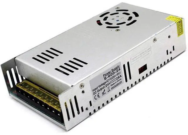 Main image of EAGWELL 24V 25A DC Universal Regulated Switching Power Supply 600W for LED Strip Lights Module,CCTV,Radio,Computer Project, 3D Printer,LED Driver