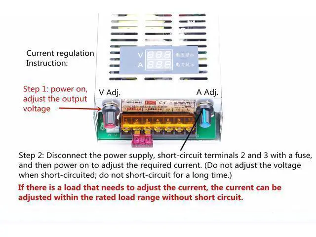 Alt view image 4 of 5 - LIVISN Adjustable DC Power Voltage Converter AC 110V-220V to DC 12V 24V 36V 48V 60V 80V 110V Module Switching Power Supply Digital Display 240W Voltage Regulator Mute NO Fan (0-110V 0-2A)