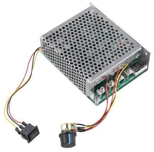 Main image of Motor Driver Controller Board DC 10-55V DC Motor Drive Controller Module 100A 12V 24V 48V Forward/Reverse Electronic Components(Onboard Case)