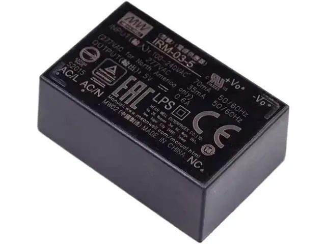 Alt view image 2 of 5 - 1PCS IRM-03-24 24V 125mA IRM-03 Series 3W Single Output Encapsulated Type PCB IRM-03 Module Switching Power Supply AC-DC