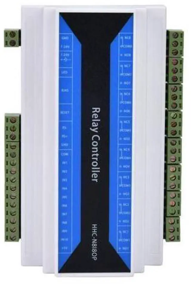 Main image of 8 Channel Network Relay Module Remote Control Relay Device Ethernet to RS485 TCP Relay Module
