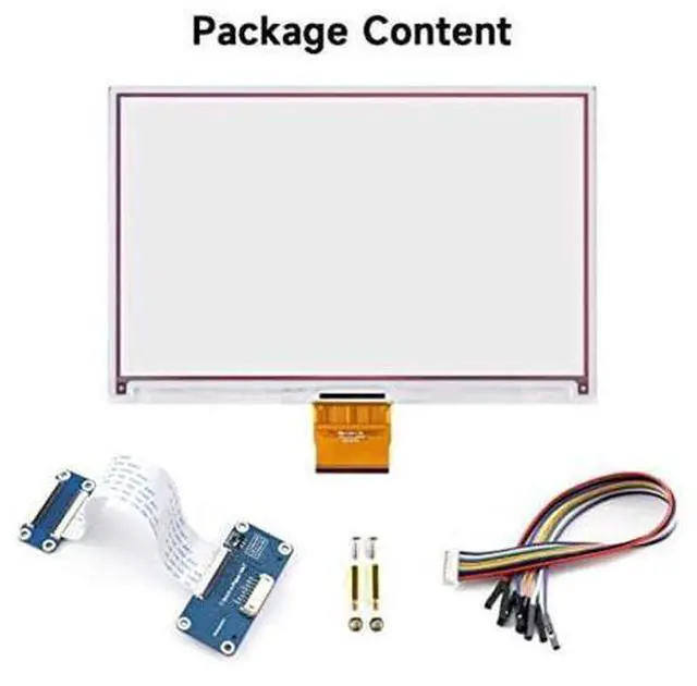 Alt view image 2 of 5 - Waveshare 7.3inch ACeP 7-Color E-Paper E-Ink Display Module, Compatible with Raspberry Pi 4B/3B+/3A+ /3B /2B/1B+/1A+/Zero 2 W/Zero W/Zero, 800x480 Pixels, SPI Communication