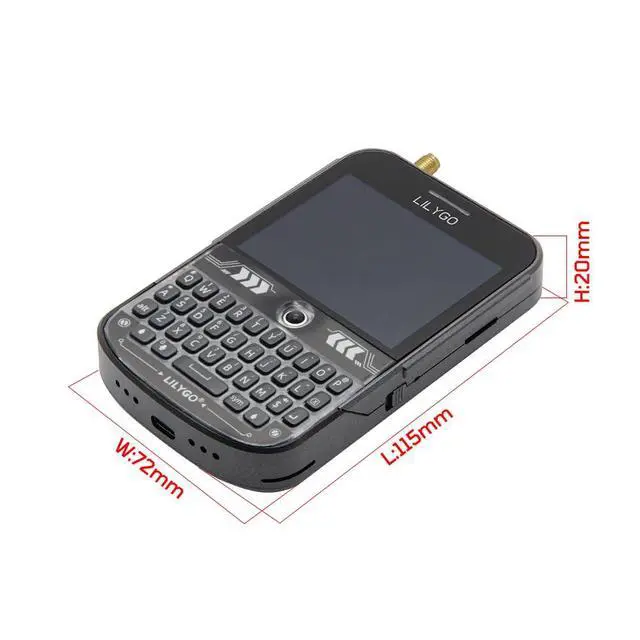 Alt view image 6 of 7 - T-Deck Plus ESP32-S3 915MHz Development Board | LORA-89, GPS, 2.8-inch Display,External Antenna