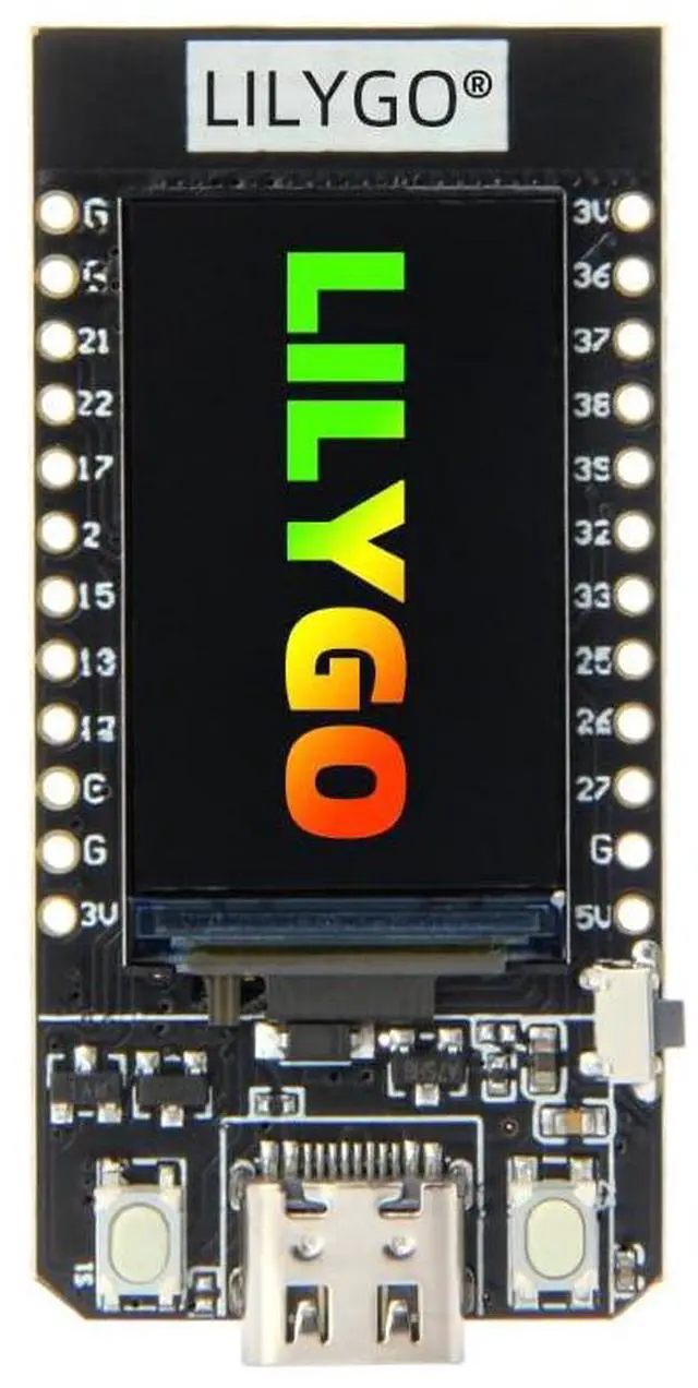 Alt view image 2 of 7 - ESP32 T-Display LCD Wi-Fi BLE CH9102F Chip TTGO Development Board
