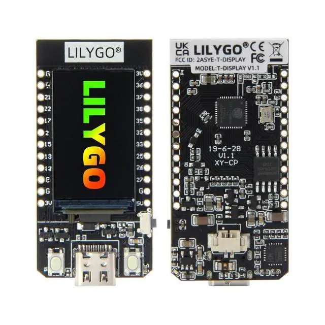 Alt view image 3 of 7 - ESP32 T-Display LCD Wi-Fi BLE CH9102F Chip TTGO Development Board