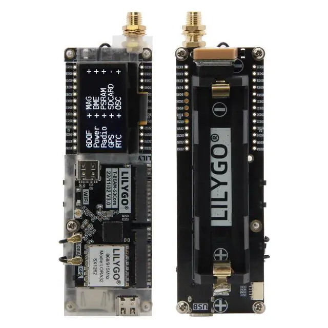 Alt view image 3 of 7 - T-BeamSUPREME Meshtastic 915Mhz ESP32-S3 Development Board | UBLOX M10S GPS,TTGO ,1.3 inch SH1106 OLED