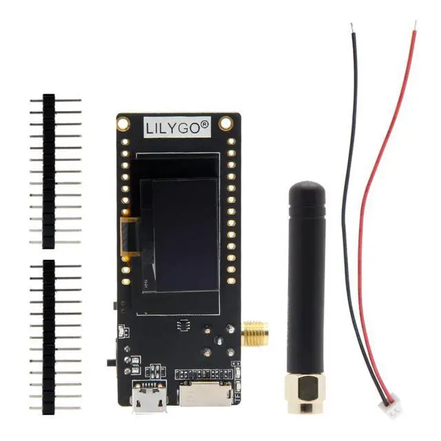 Alt view image 6 of 7 - LoRa32 915Mhz ESP32 Development Board OLED 0.96 Inch SD Card BLE WiFi TTGO Paxcounter Module