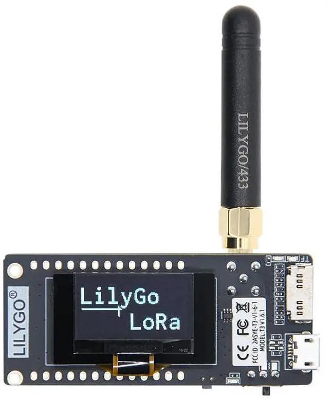 Main image of LoRa32 433Mhz ESP32 TTGO Development Board | 0.96 Inch OLED