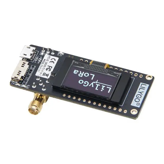 Alt view image 3 of 7 - LoRa32 433Mhz ESP32 TTGO Development Board | 0.96 Inch OLED
