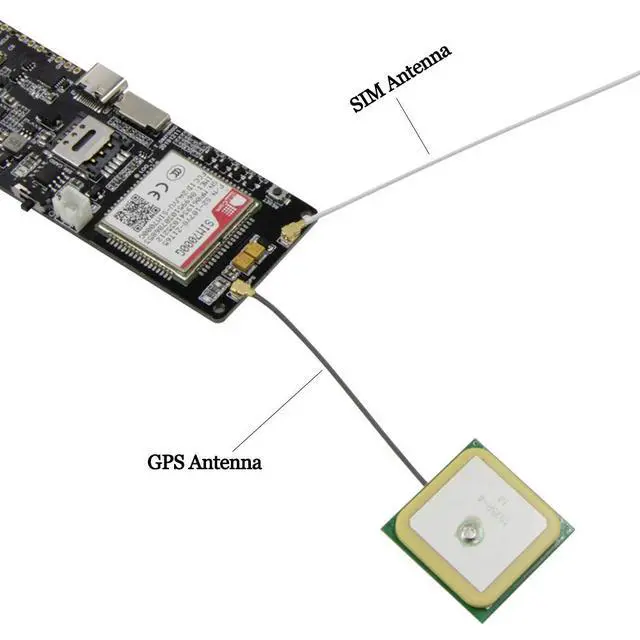 Alt view image 5 of 7 - T-SIM7000G ESP32-WROVER-B 2G/NB Development Board | GPS ,Solar Charge,TTGO