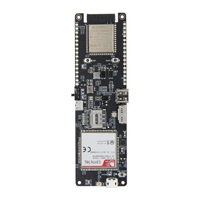 Alt view image 2 of 7 - T-SIM7670G-S3 ESP32-S3 4G LTE TTGO Development Board | Low-Power, Long-Range Communication, GPS