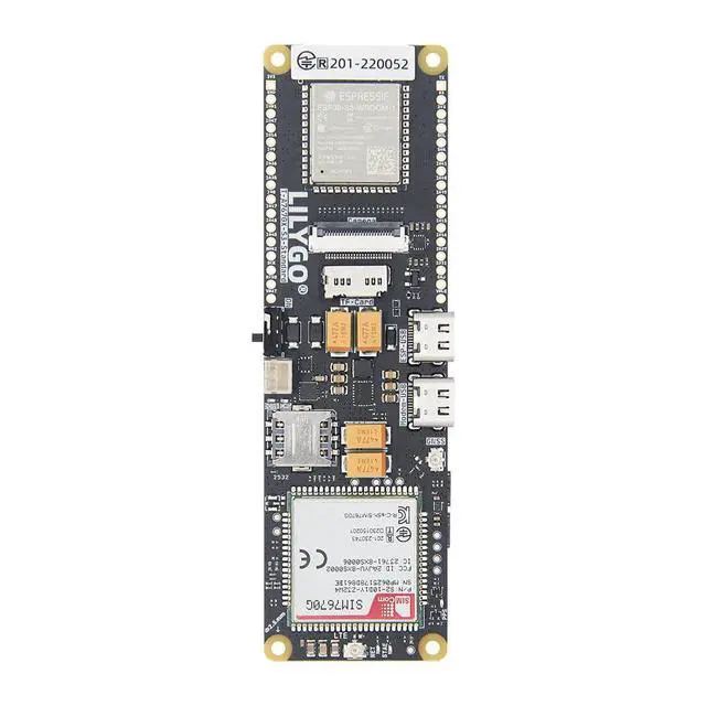 Alt view image 2 of 7 - T-SIM7670G-S3 ESP32-S3 4G LTE Wireless Cellular IOT Device | Low-Power ,Long-Range Communication ,GPS ,TTGO Development Board
