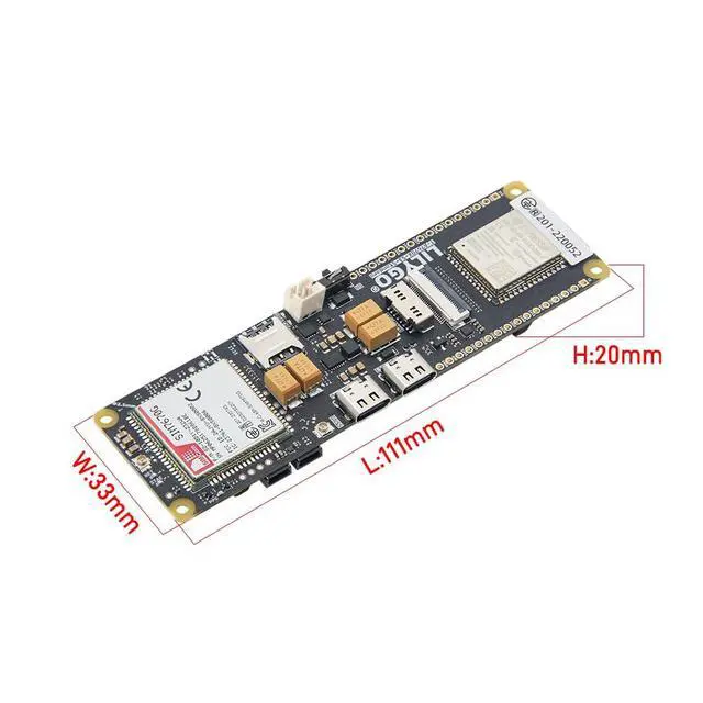 Alt view image 5 of 7 - T-SIM7670G-S3 ESP32-S3 4G LTE Wireless Cellular IOT Device | Low-Power ,Long-Range Communication ,GPS ,TTGO Development Board