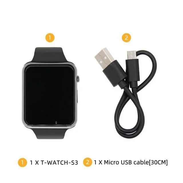 Alt view image 5 of 6 - T-Watch-S3 ESP32-S3 LoRa Wearable Device | 1.54-inch Wide-Angle IPS LCD,TTGO, Development Board