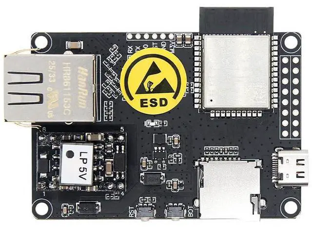 Main image of T-Internet-POE V2 EthernetAdapter and Downloader Expansion Board | ESP32 ,TTGO, Development Board