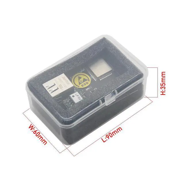 Alt view image 6 of 6 - T-Internet-POE V2 Ethernet Adapter Downloader Expansion Board | ESP32,TTGO ,Development Board