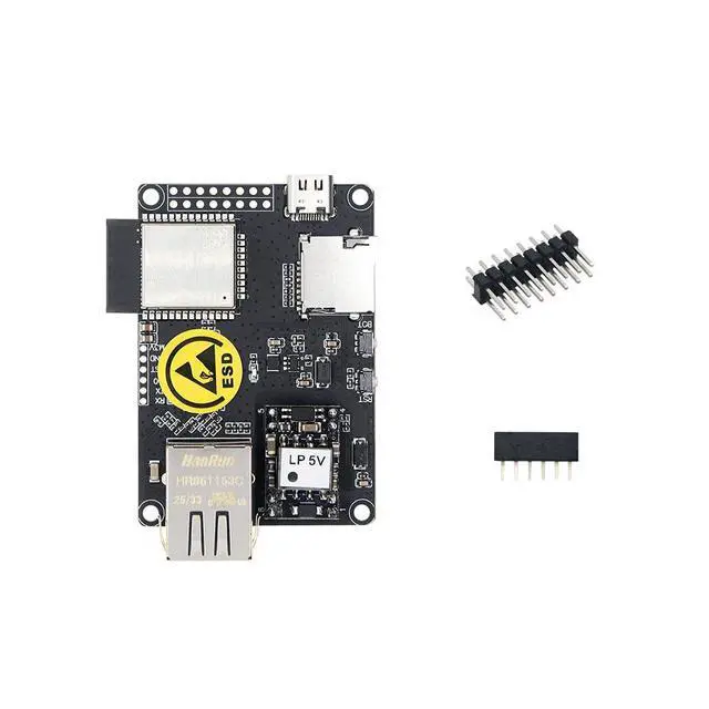 Alt view image 5 of 7 - T-Internet-POE V2 EthernetAdapter and Downloader Expansion Board | ESP32 ,TTGO, Development Board