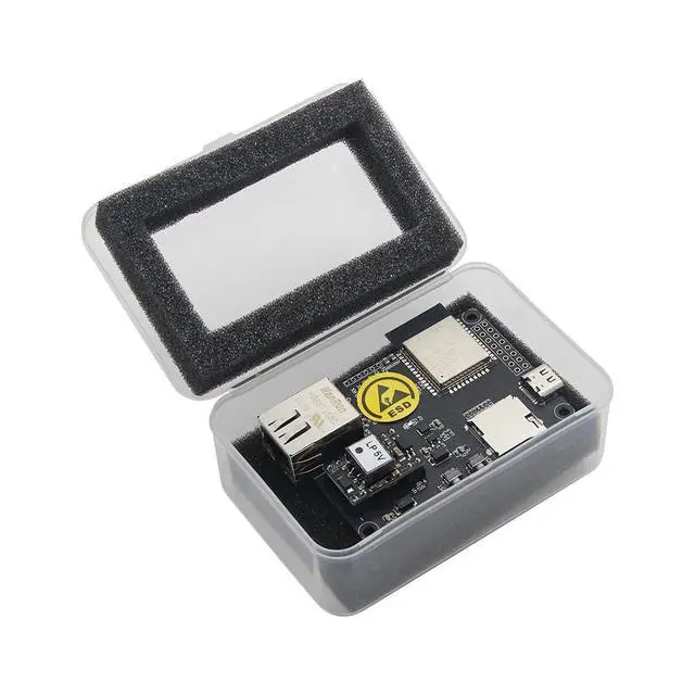 Alt view image 5 of 6 - T-Internet-POE V2 Ethernet Adapter Downloader Expansion Board | ESP32,TTGO ,Development Board