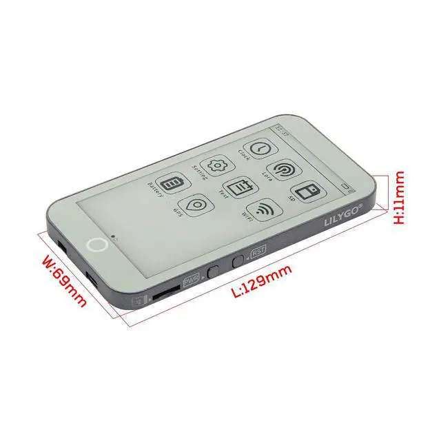 Alt view image 4 of 6 - T5-4.7-S3 Pro Lite ESP32-S3 Wireless Module TTGO Development Board with 4.7-inch Ultra-Low Power E-Paper