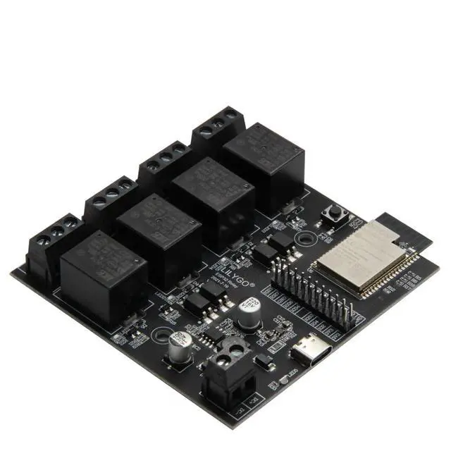 Alt view image 2 of 7 - TTGO T-Relay ESP32 DC 5V 4 Groups Relay Development Board
