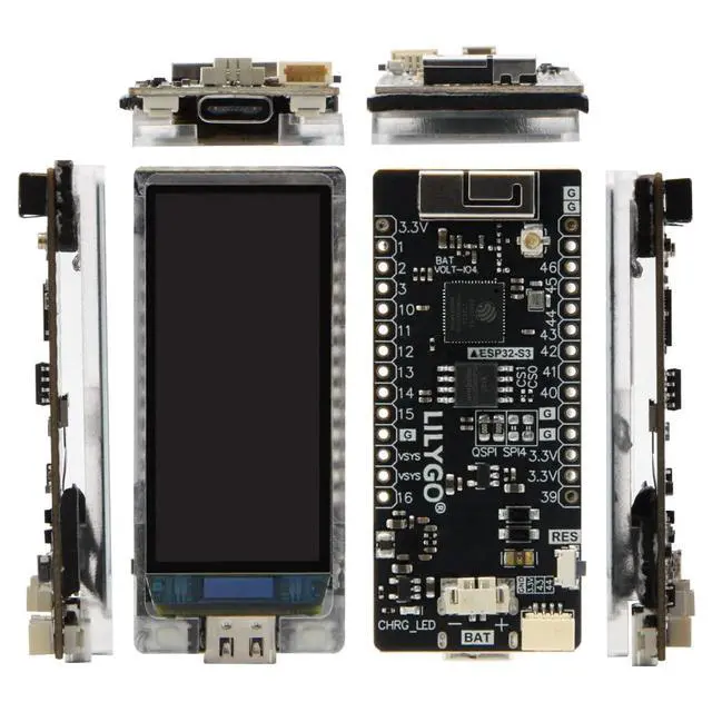 Alt view image 5 of 7 - T-Display-S3 AMOLED ESP32-S3 TTGO Development Board | 1.91 Inch RM67162 Display