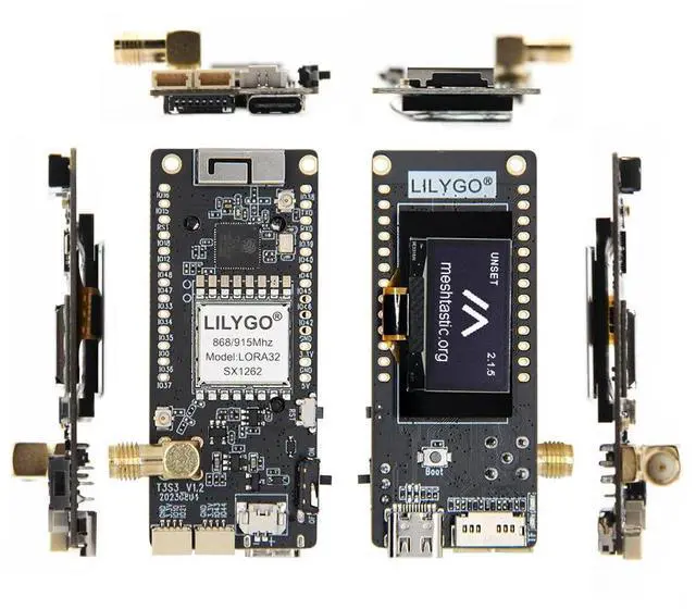Main image of T3S3 V1.2 ESP32-S3 LoRa Development Board | Meshtastic ,TTGO , 0.96 Inch OLED
