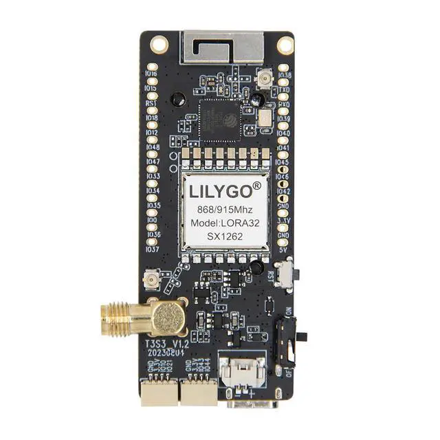 Alt view image 2 of 7 - T3S3 V1.2 ESP32-S3 LoRa Development Board | Meshtastic, 0.96 Inch OLED