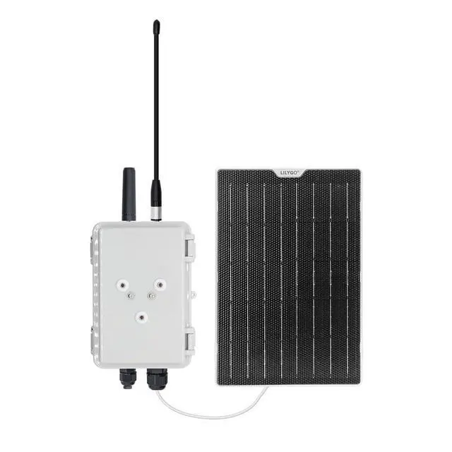 Alt view image 2 of 7 - LlLYGO T-Solar Kit LoRa SX1262 915Mhz ESP32 TTGO Development Board Solar Powered