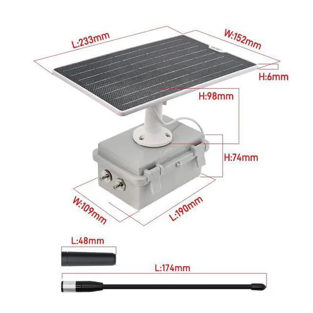Alt view image 7 of 7 - LlLYGO T-Solar Kit LoRa SX1262 915Mhz ESP32 TTGO Development Board Solar Powered