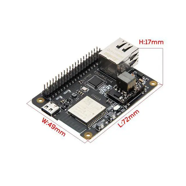 Alt view image 5 of 7 - T-ETH-Elite ESP32-S3 Development Board Microcontroller | 2.4GHz Wi-Fi & Bluetooth 5 BLE IoT Electronic Module ESP32 S3 Kit
