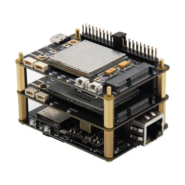 Alt view image 4 of 7 - T-ETH-Elite-LTE-Shield (with GPS) L76K Development Board | 4G Cellular IoT Microcontroller Electronic Expansion Board Module