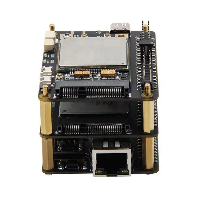 Alt view image 5 of 7 - T-ETH-Elite-LTE-Shield (with GPS) L76K Development Board | 4G Cellular IoT Microcontroller Electronic Expansion Board Module