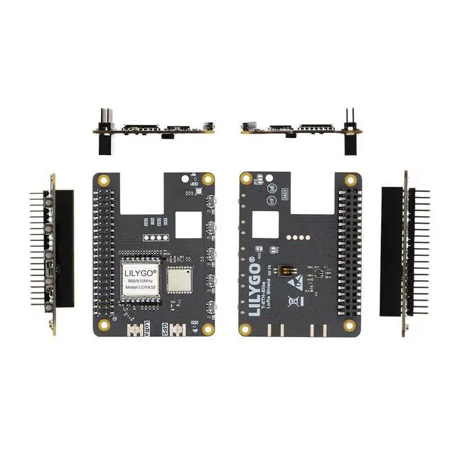 Alt view image 2 of 7 - T-ETH-Elite-LoRa-Shield (SX1276 GPS) 915Mhz L76K Development Board | IoT Electronic Microcontroller Expansion Board SX1276 LoRa Module