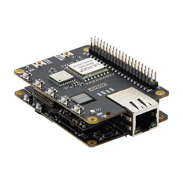 Alt view image 6 of 7 - T-ETH-Elite-LoRa-Shield (SX1276 GPS) 915Mhz L76K Development Board | IoT Electronic Microcontroller Expansion Board SX1276 LoRa Module