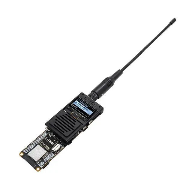 Alt view image 5 of 7 - T-TWR Rev2.1 VHF ESP32-S3 Radio Dev Board SA868 Module | VHF 134174MHz L76K GNSS GPS 1.3 Inch SH1106 OLED Display Wi-Fi & Bluetooth 5.0 IoT Dev Kit