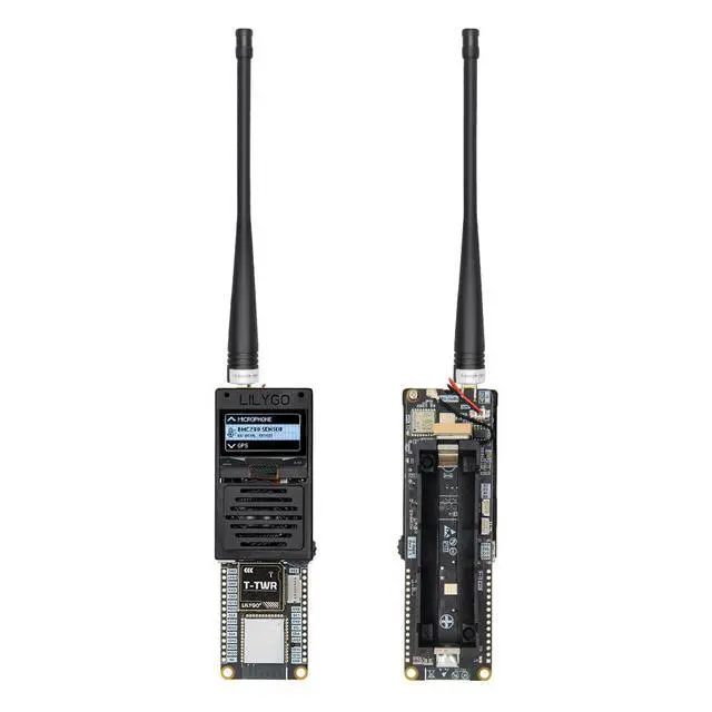 Alt view image 2 of 7 - T-TWR Rev2.1 UHF ESP32-S3 Radio Development Board SA868 Module | UHF 400480MHz L76K GNSS GPS 1.3 Inch SH1106 OLED Display Wi-Fi & Bluetooth 5.0 IoT Dev Kit