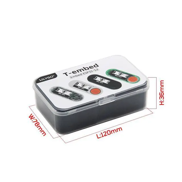 Alt view image 7 of 7 - T-Embed CC1101 ESP32-S3 TTGO Development Board with 1.9" IPS TFT LCD Low-Power Wireless Module (Transparent Bruce Firmware)